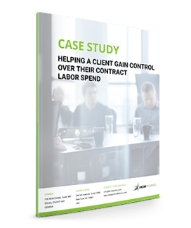 Helping a Client Gain Control Over Their Contract Labor Spend - Case Study