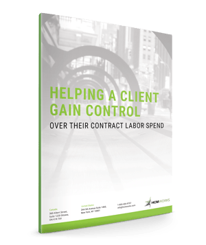 Helping a Client Gain Control Over Their Contingent Labor Spend